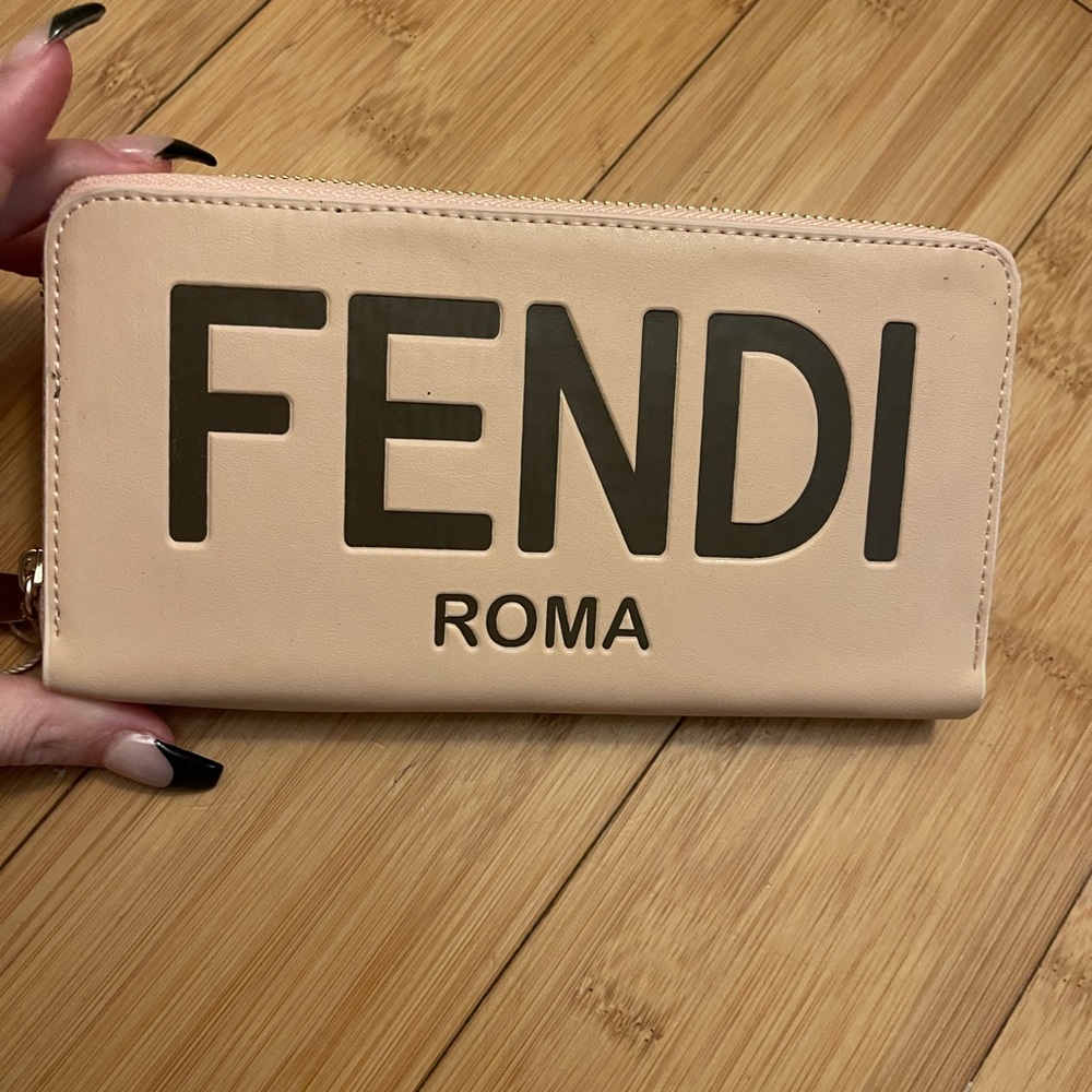 Light pink wallet